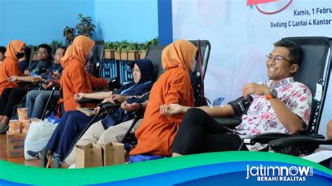 Pelindo Regional Kumpulkan Kantong Darah Untuk Pmi Surabaya