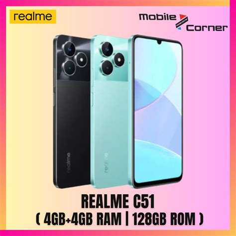 Realme C Gb Gb Ram Gb Rom Unisoc T W Fast Charge