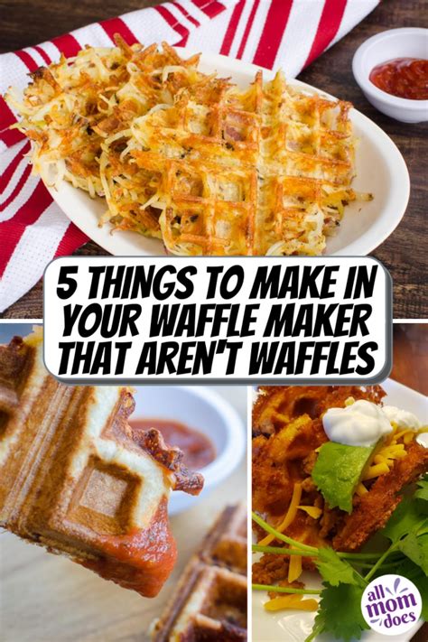 Five Things To Cook In Your Waffle Maker That Aren’t Waffles Allmomdoes