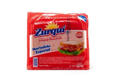 Mortadela Zurqui Especial De Cerdo 500 G San Carlos