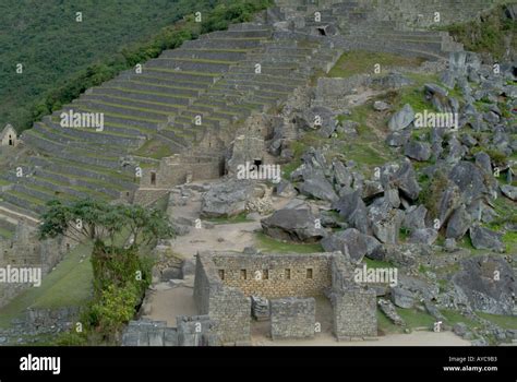 Machu Picchu Lost City Of The Incas Stock Photo Alamy