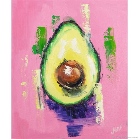 Картина авокадо маслом в интернет-магазине на Ярмарке Мастеров ...