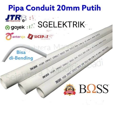 Pipa Conduit Mm Harga Permeter Lazada Indonesia