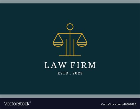 Law firm Royalty Free Vector Image - VectorStock