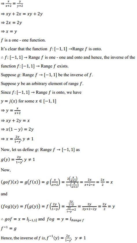 Ncert Solutions For Class 12 Maths Chapter 1 Relations And Functions Ex 1 3