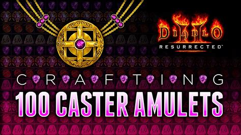 Caster Amulet Crafts Diablo Resurrected D R Youtube