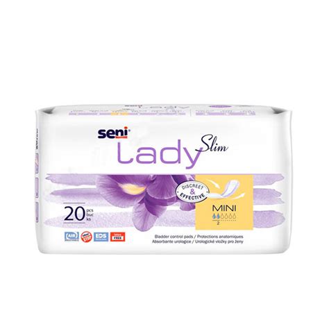 УРОЛОГИЧНИ ПРЕВРЪЗКИ СЕНИ ЛЕЙДИ СЛИМ МИНИ 20 броя SENI LADY SLIM MINI