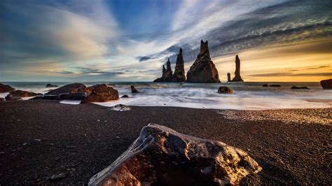 This Black Sand Beach Of Iceland Is Both Bizzare And Beautiful