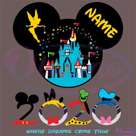 Disney Castle Svg Digital File Mickey And Minnie Head Svg Minnie