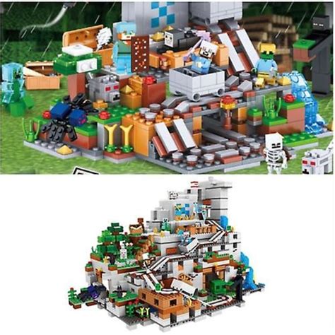 Minecraft Set Mountain Cave Minecraft My World Series Fyndiq