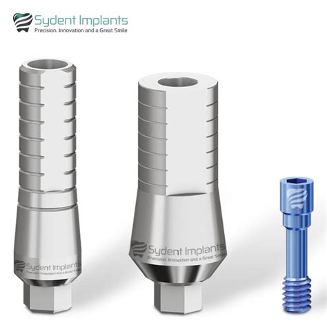 Titanium Straight Slim Mm Platform Abutment Internal Hex Sydent