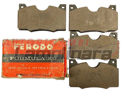 Front Brake Pads Set Ferodo Formula For Lancia Fulvia Flavia Lancia