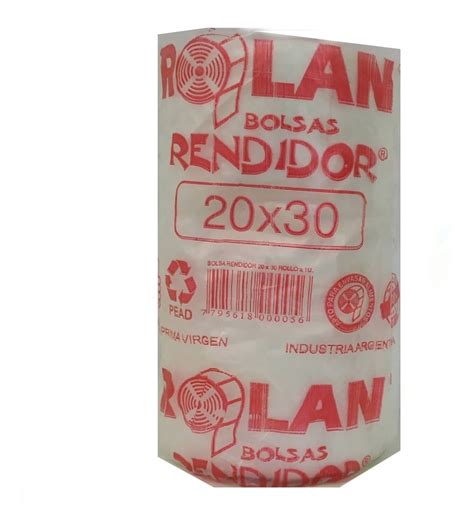 Rollo Bolsa De Arranque Cristal X Rendidor Agroplastic