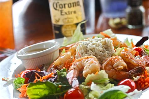 Louisiana Seafood Salad is the freshest way to enjoy Gulf coastal cusine.