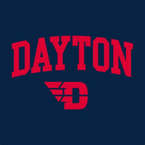 University of Dayton Flyers Arch Logo Short Sleeve T Shirt - Navy ...