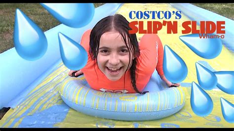 Costco S Wham O Super Slip And Slide Set Up And Review Youtube