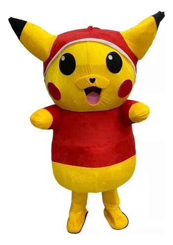 Fantasia Pikachu Pokemon Adulto Festa Animação Parcelamento sem juros