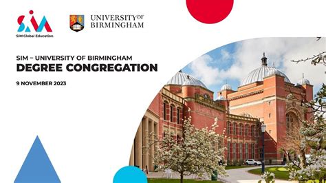 Sim University Of Birmingham Degree Congregation Youtube