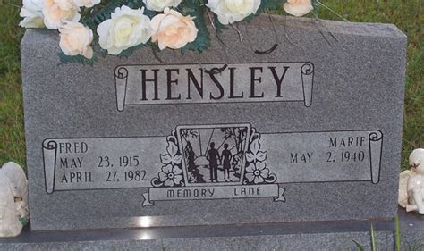 Fred Hensley 1915 1982 Mémorial Find a Grave