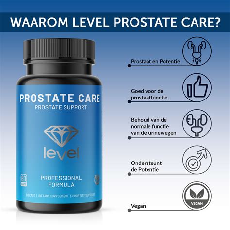 Level Prostate Care Vegans Cap Prostaat Potentie En Urinewegen