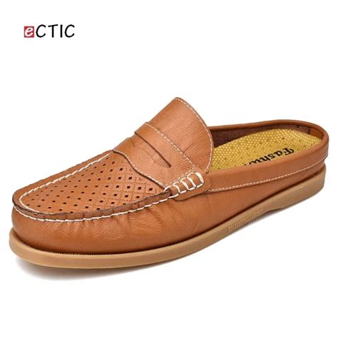 Aliexpress.com : Buy Ectic Urban Backless Men's Causual Shoes for Man Summer Daily Soft Fashion ...