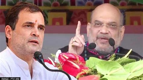 Amit Shah Slams Rahul Gandhi Over Anti India Remarks Asks Him To