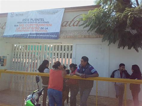 Se Inconforman Padres De Familia De La Escuela Primaria Emiliano