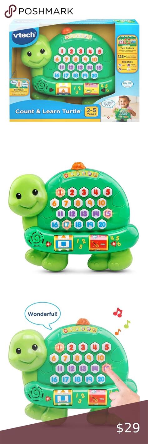 Vtech Count And Learn Turtle Age 2 5