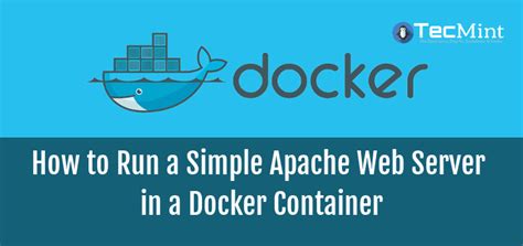 How To Setup A Simple Apache Web Server In A Docker Container LaptrinhX