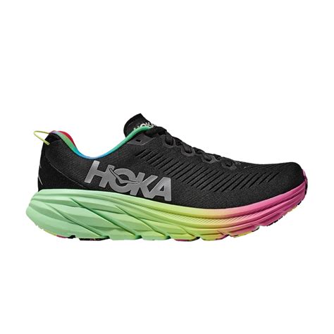 Hoka Rincon 3 ' Rainbow - Black | Editorialist