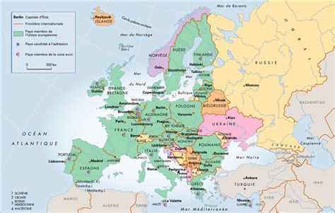 Géographie 3ème Lunion Européenne Une Union Detats Pas De