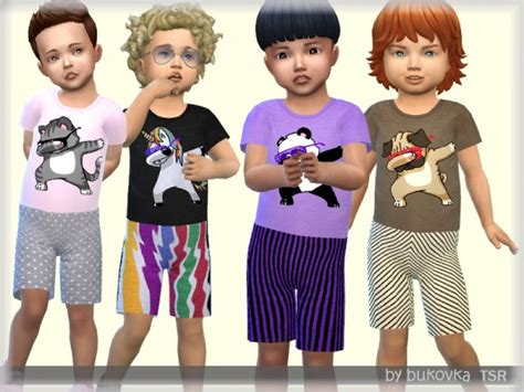 The Sims Resource Overalls Baby Boy By Bukovka • Sims 4 Downloads