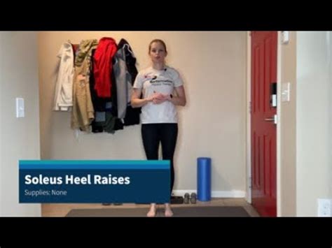 Soleus Heel Raises Youtube