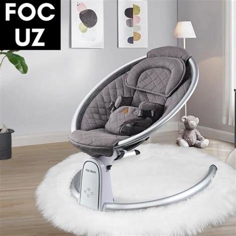 Hot Mom Elektrische Wipstoel Schommelstoel Baby Baby Bouncer Bluetooth 5 Bol