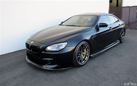 Frozen Black Bmw M6 Gran Coupe Is Breathtaking Autoevolution