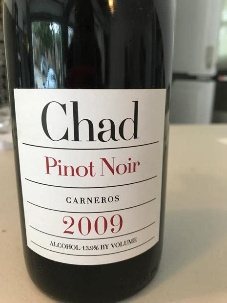 2009 Chad Pinot Noir Carneros USA California Napa Sonoma Carneros