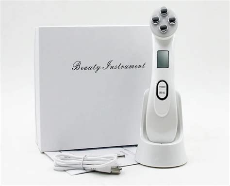 Facial Mesotherapy Electroporation Rf Radio Frequency Led Pon Device Face Lifting Tighten