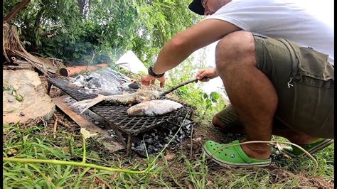 Pesca Y Cocina Pescando De Costa Y En Canoa Tirando Tarros PESCA