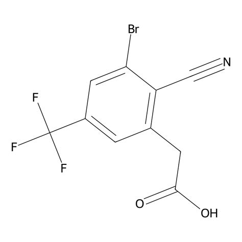 Buy 3 Bromo 2 Cyano 5 Trifluoromethylphenylacetic Acid 1805187 46 5