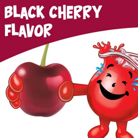 Kool Aid Zero Sugar Black Cherry Drink Mix Packet 1 Packet Kroger