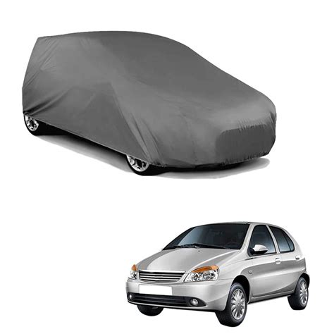 Autofurnish Matty Grey Car Body Cover Compatible With Tata Indicab