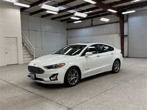 Used 2019 Ford Fusion Hybrid Titanium FWD For Sale At Roberts Auto