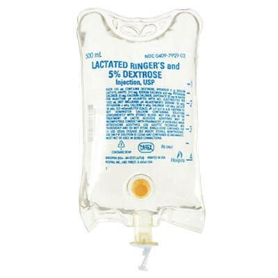 Dextrose And Lactated Ringer S Injection Ml