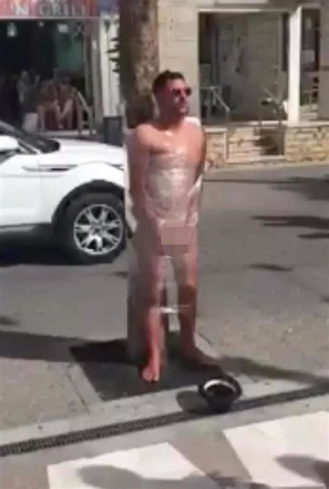 Moment Brit Groom Is Found Naked And Wrapped In Clingfilm Strapped To A