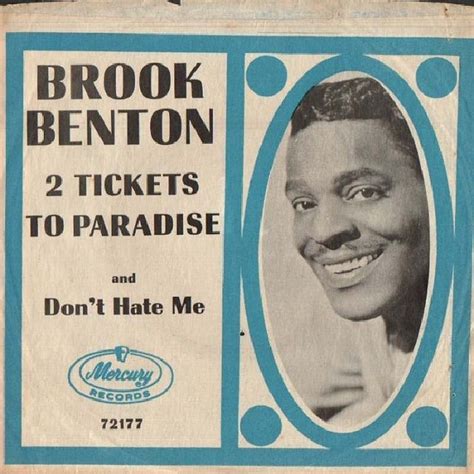 Brook Benton Two Tickets To Paradise 1963 Horst Adomeit Flickr