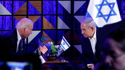 Joe Biden Benjamin Netanyahu Have Finally Talked But Their Visions