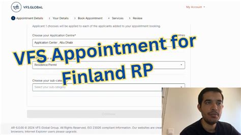 Vfs Appointment For Finland Rp Complete Details Finlandwithusama