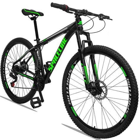 Bicicleta Aro 29 Quadro 15 Alumínio 21 Marchas Freio a Disco Orion