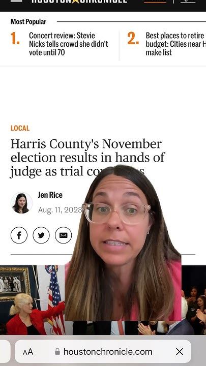 Gop Sues To Overturn Midterm Election Results In Harris County Tx