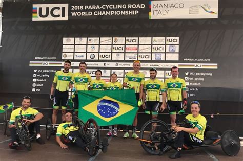 Brasil leva oito atletas ao Mundial de ciclismo de estrada paralímpico